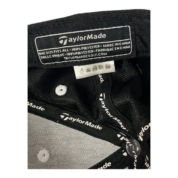 TaylorMade RBZ Penta TP Golf Hat Cap Adjustable Gray Mesh Polyester One Size - Picture 6 of 7